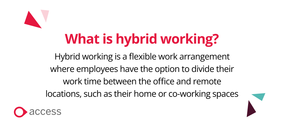 what is hybrid working quote