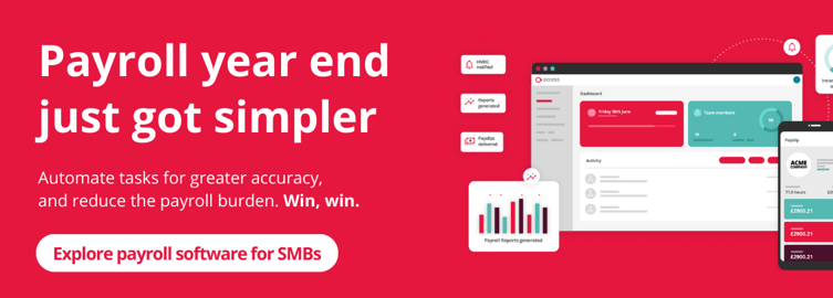 Payroll year end just got simpler. Automate tasks for greater accuracy, and reduce the payroll burden. Win, win. Explore payroll software for SMBs