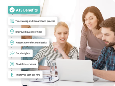 Graphic Showing 6 Benefits Of Using ATS