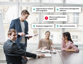 Team meeting - Benefits Of Performance Appraisals