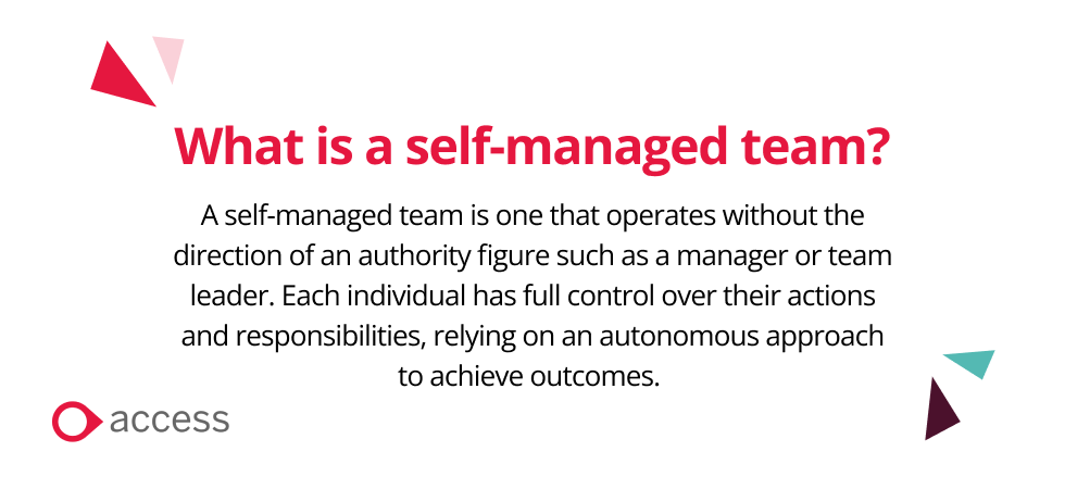 what is a self managed team