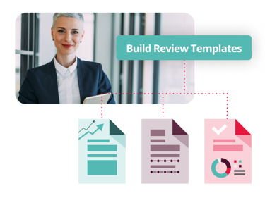 Visual Showing Performance Review Templates