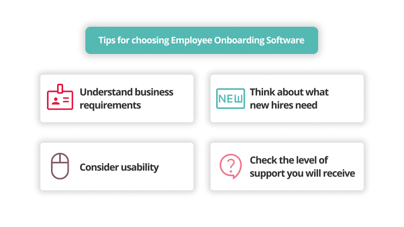 Tips for choosing the best employee onboarding software