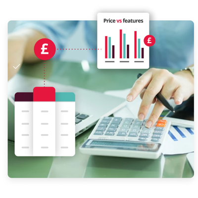 Person Calculating How Much Hr Software Costs