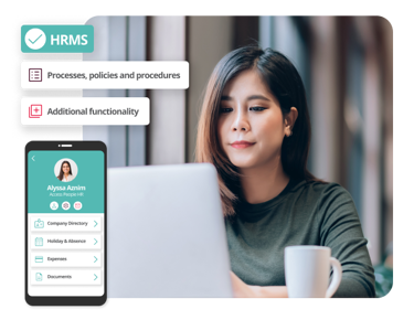 Manager Reviewing Hr System Success For Their Business
