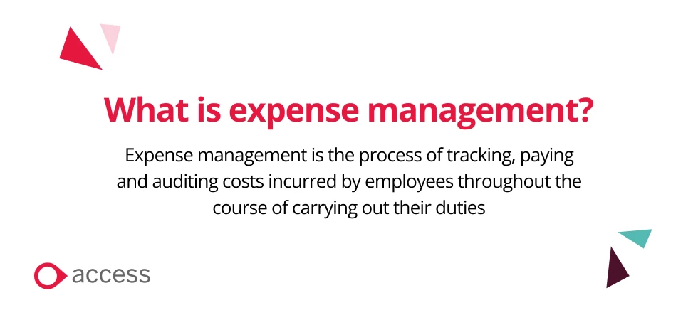 quote what is expense management