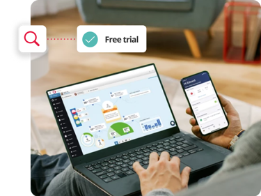 Person Looking At Hr Software Free Trial